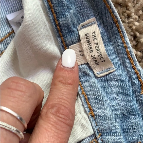 Madewell The Perfect Summer Jeans Fitzgerald Wash High Waist Crop 23 - Picture 7 of 12
